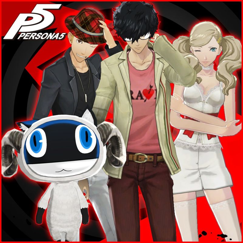 Persona 5 box art for Playstation 3